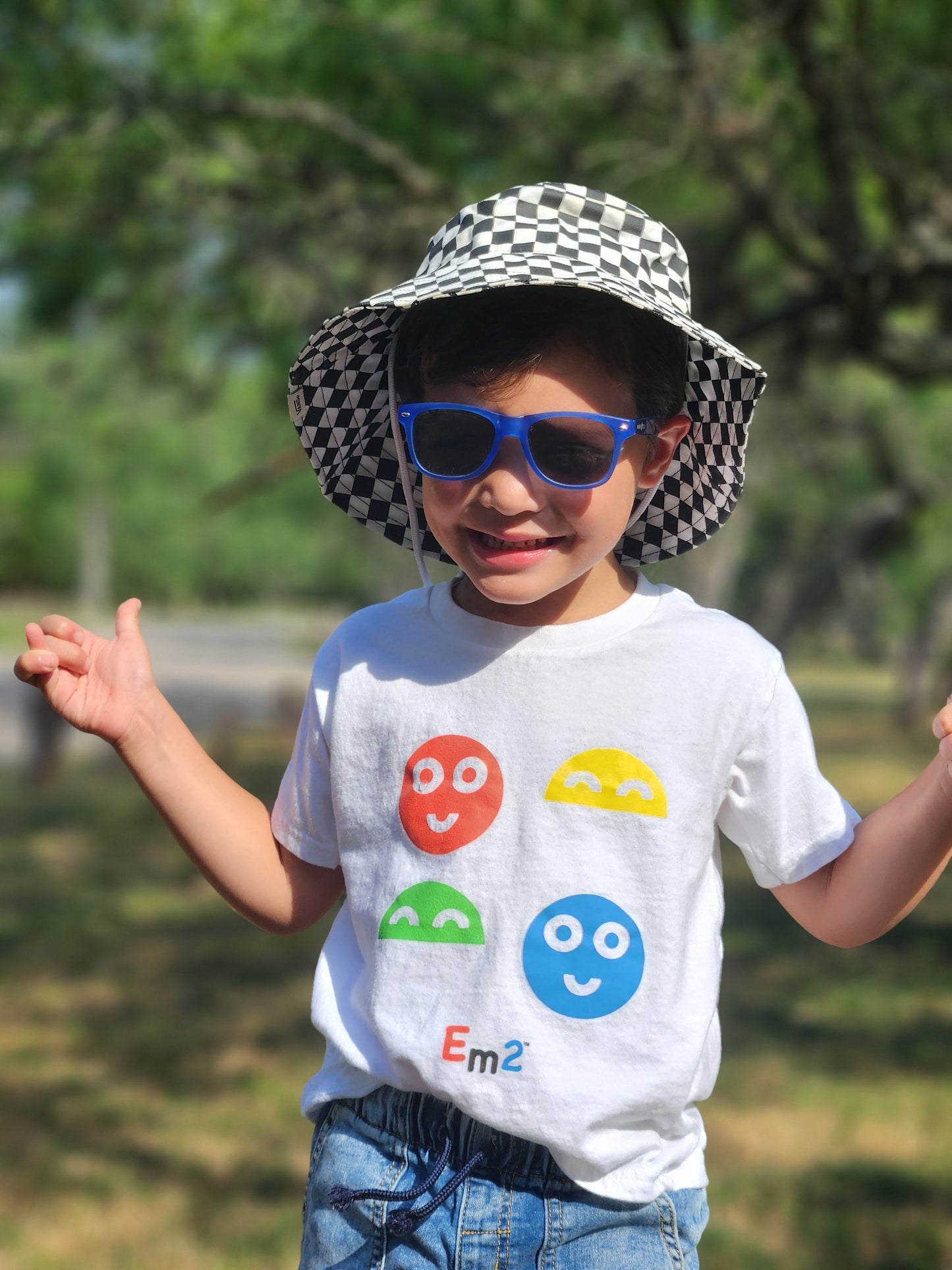 EM-154 Four Faces (2 Full/2 Half) Short Sleeve T-Shirt