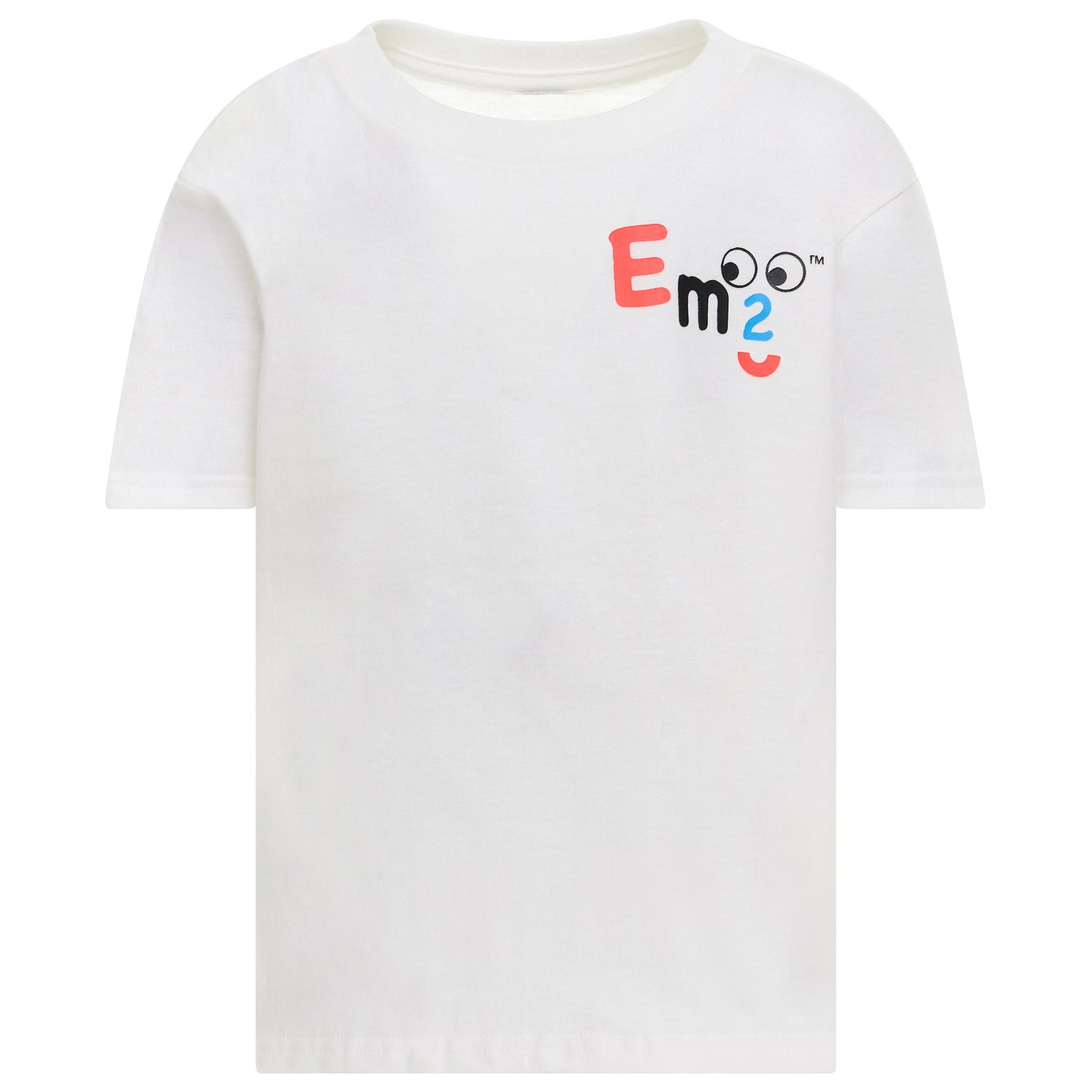 EM-103 EM2 Face Mascot Left Chest Logo Short Sleeve T-Shirt