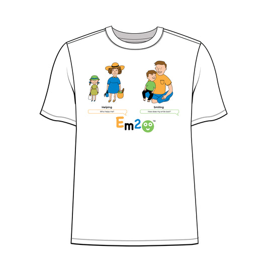 EM-306 Helping Smiling Short Sleeve T-Shirt