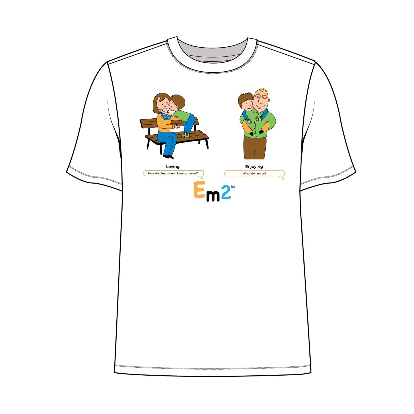 EM-305 Loving Enjoying Short Sleeve T-Shirt